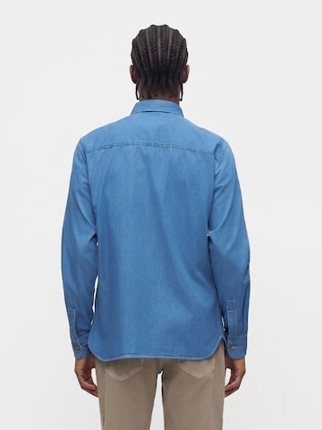 Pepe Jeans Slim fit Skjorta 'ABEL' i blå