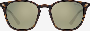 Lunettes de soleil SINNER en marron : devant