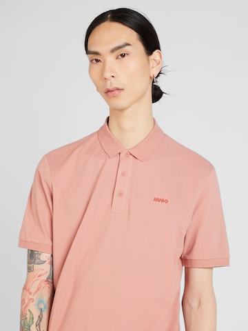 HUGO Red Poloshirt 'Donos' in Rot