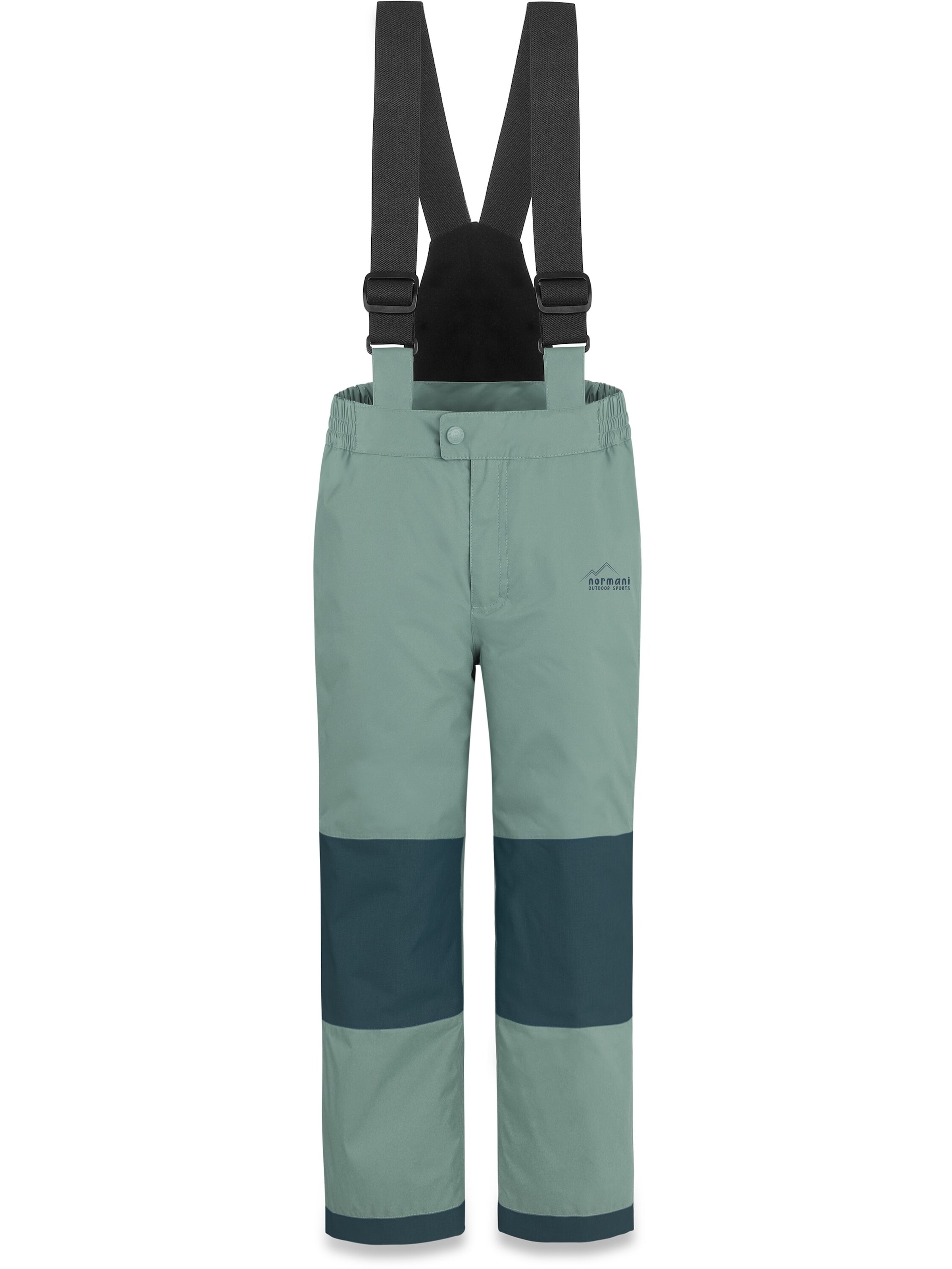 Regular Pantalon d'extérieur 'Salcha' normani en vert : devant