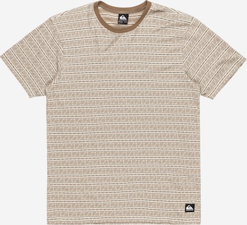 T-Shirt 'Street Way' QUIKSILVER en beige : devant