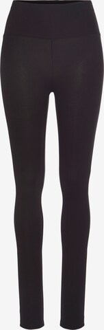 LASCANA Skinny Legginsy w kolorze czarny: przód