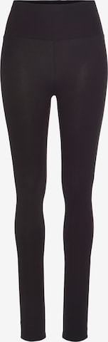 LASCANA Skinny Leggings i svart: framsida