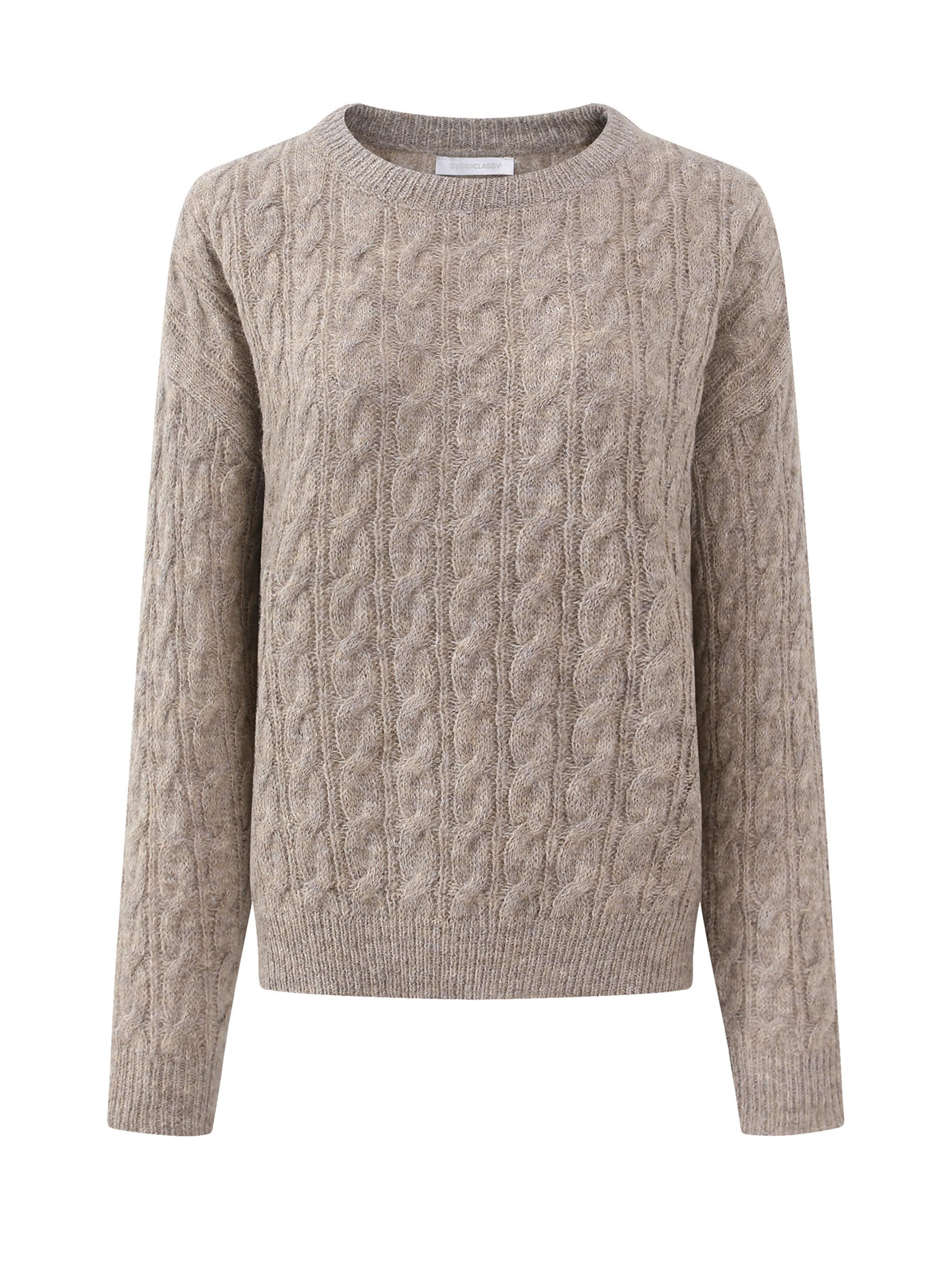SASSYCLASSY Sweater in Taupe, Item view