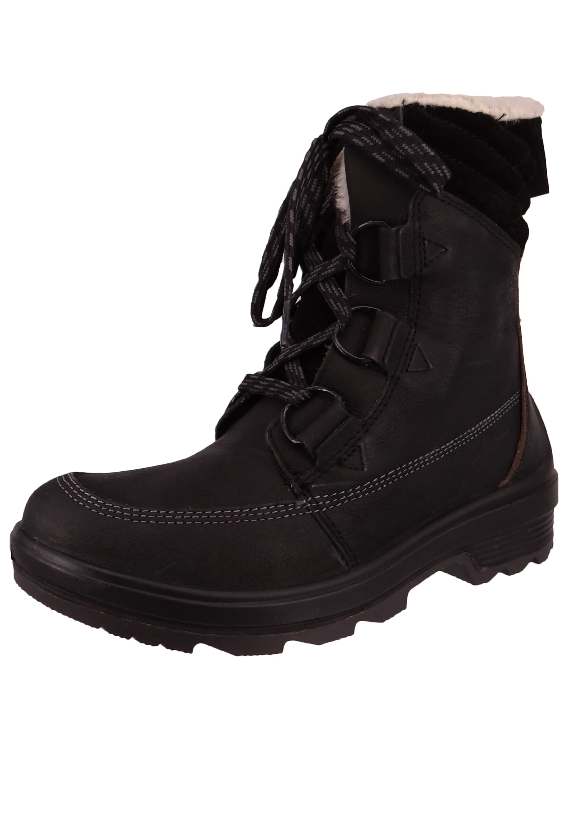 Bottines à lacets Kamik en noir : devant