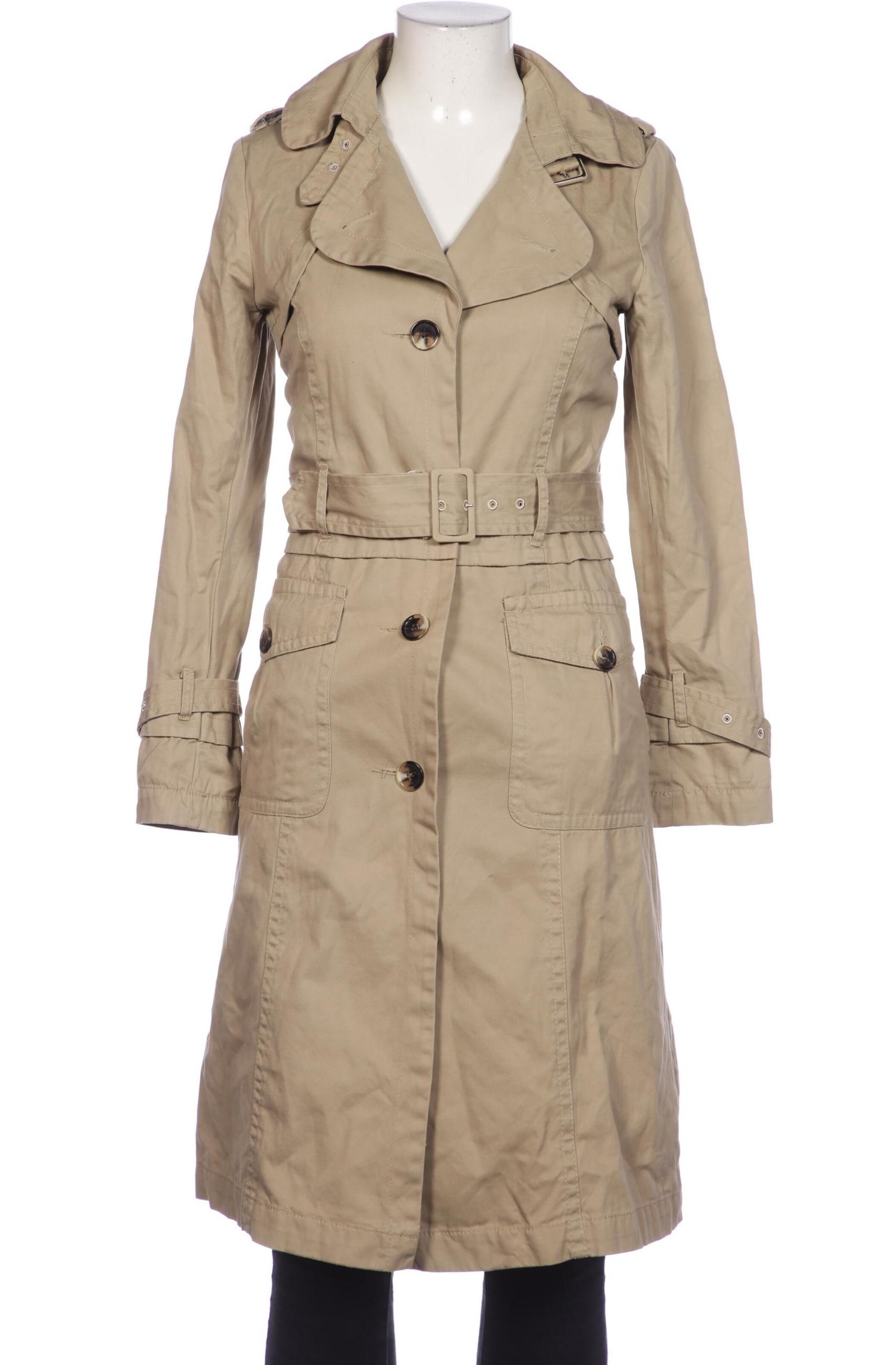 Trench Coat Hallhuber Mantel Beige Beige Blazermantel Hallhuber