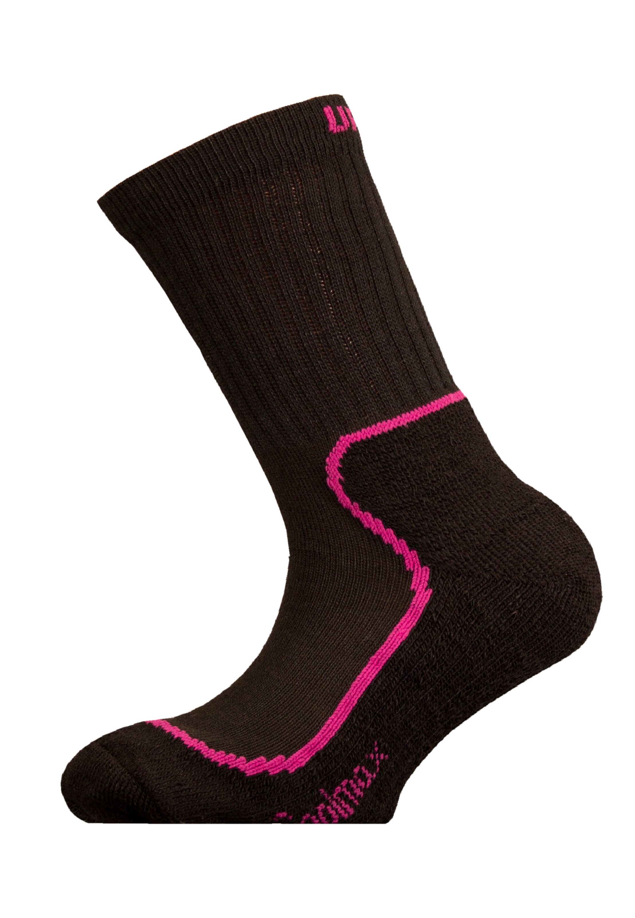 UphillSport Athletic Socks 'KEVO JR' in Black: front