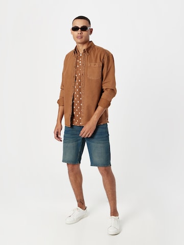 BLEND Shirt in Brown