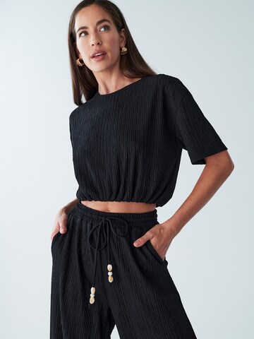 regular Pantaloni 'KAYLIE' di BWLDR in nero: frontale