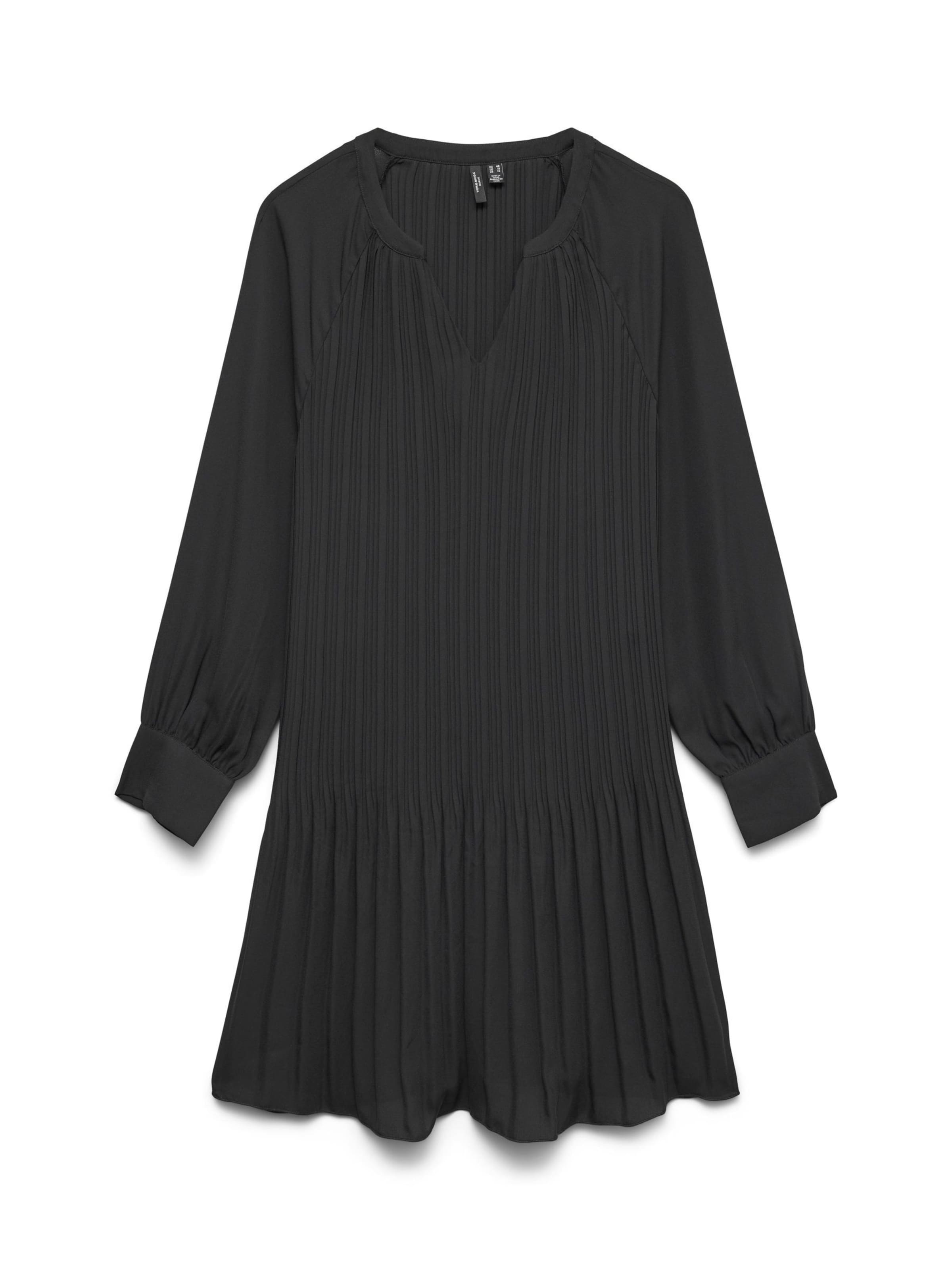 Vero Moda Curve Kleid 'SUNA ' in Schwarz: Vorderseite