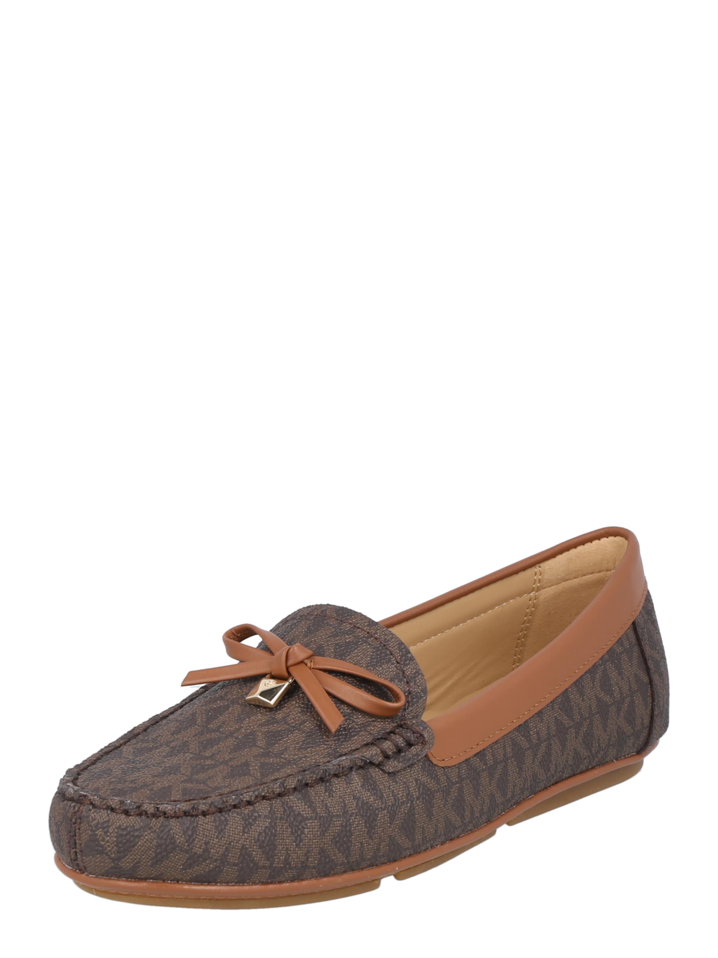 Mocassin 'JULIETTE' MICHAEL Michael Kors en marron : devant