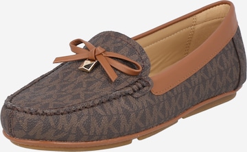 Mocassin 'JULIETTE' MICHAEL Michael Kors en marron : devant
