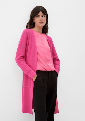 s.Oliver Strickjacke in Pink: predná strana