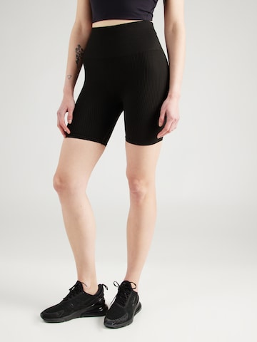 BJÖRN BORG Skinny Sportshorts in Schwarz