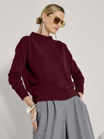 Pull-over MADELEINE en rouge : devant
