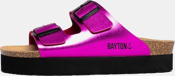 Bayton Mule 'Japet' in Pink: front