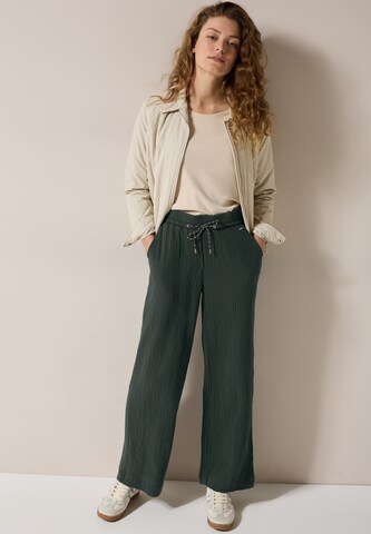 CECIL Loose fit Pants in Green