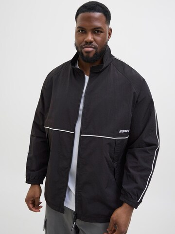 Giacca di mezza stagione di Jack & Jones Plus in nero