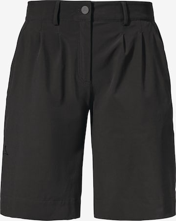 Schöffel Regular Outdoorhose 'Annecy' in Schwarz: predná strana