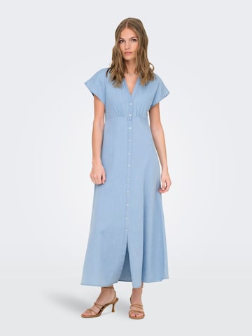 ONLY Jurk 'ONLNova' in Blauw: voorkant