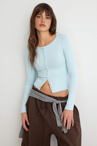 Trendyol - Cárdigan en azul: frente