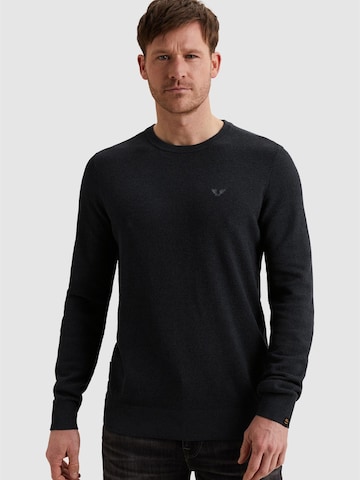 PME Legend Neulepaita 'Pullover in cotton/modal' värissä sininen: etupuoli