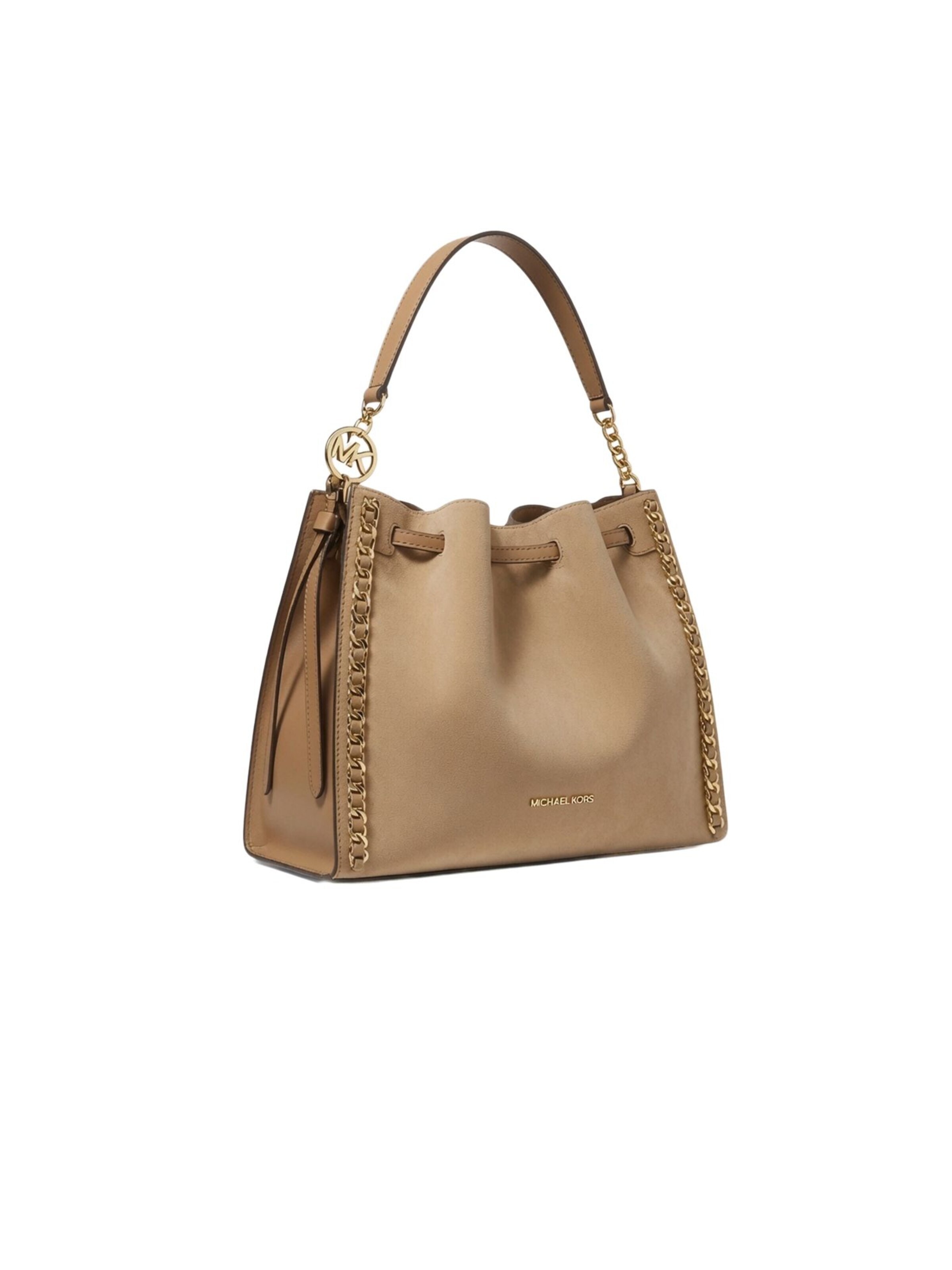 Michael Kors - Bolso de hombro 'Mina 34.3x14.0x28.6 cm' en beige
