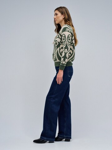Salsa Jeans Trui in Groen