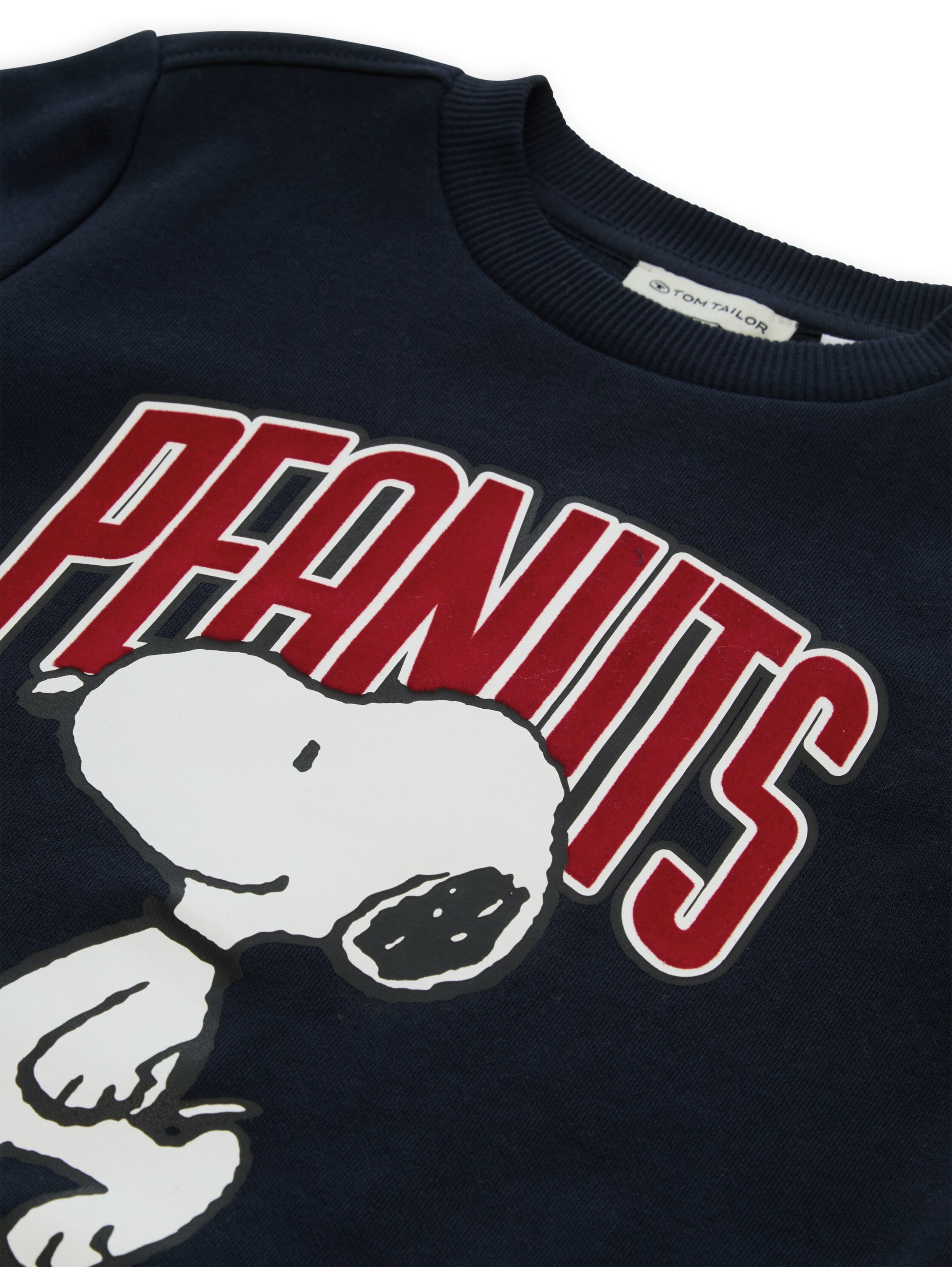 TOM TAILOR Sweatshirt 'Peanuts' in Blauw