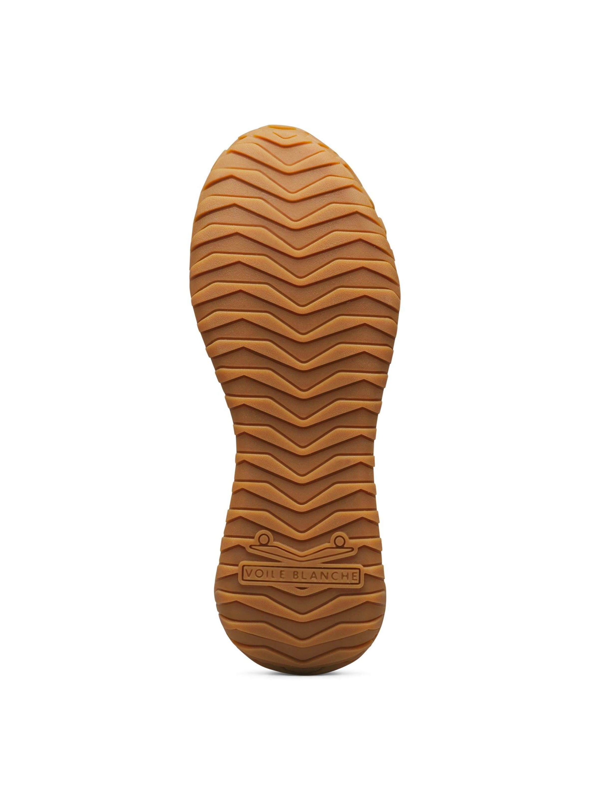 Baskets basses 'CLUB ACT 2 M.' Voile blanche en marron