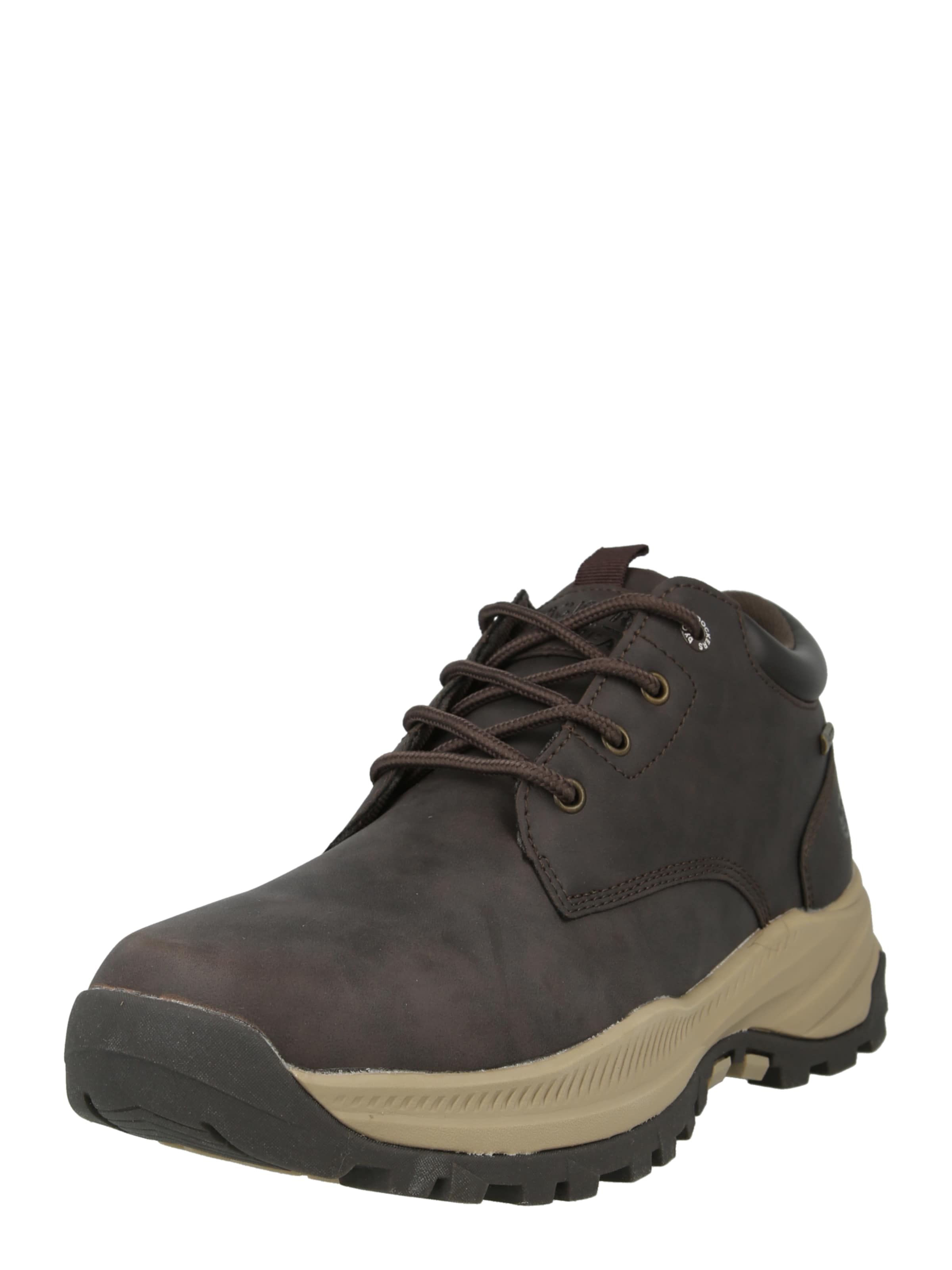 Scarpa stringata sportiva di Dockers by Gerli in marrone: frontale