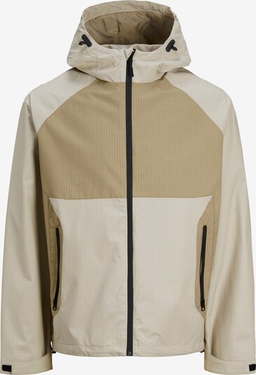 JACK & JONES Casaco funcionais 'Thread' em taupe / cinzento claro, Vista do produto