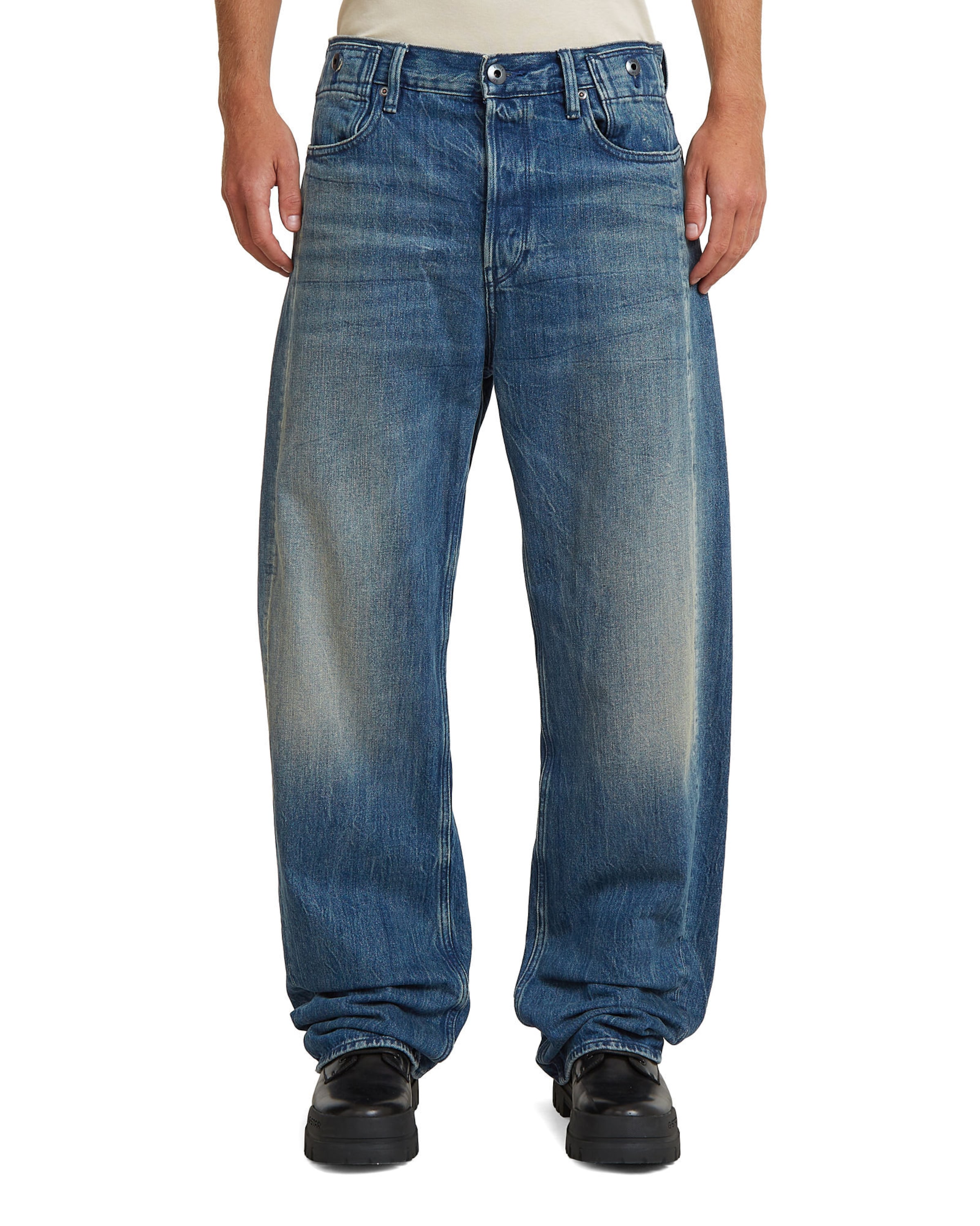 G-STAR Loosefit Jeans 'Bend Loose Jeans' in Blau: Vorderseite