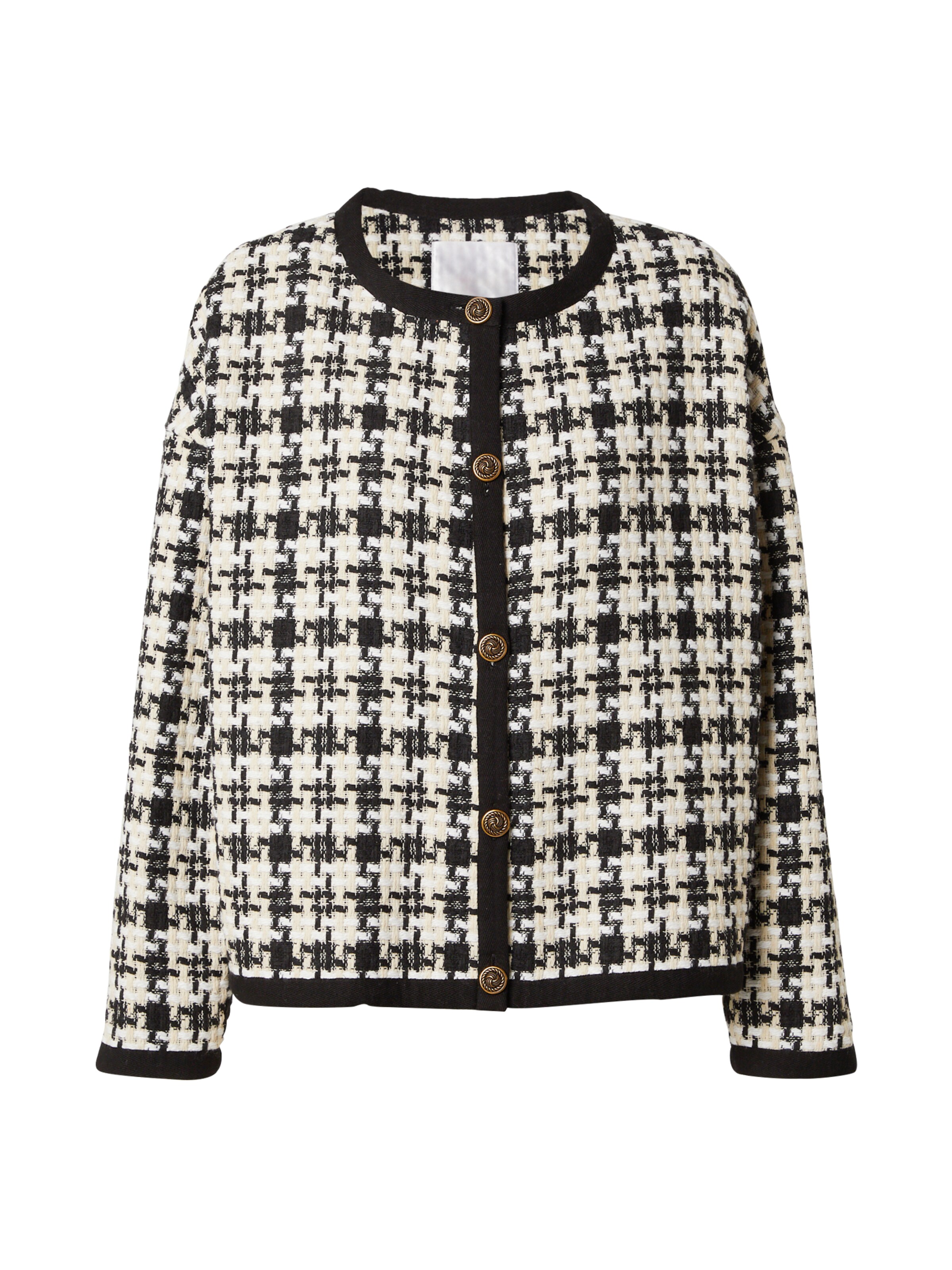 Veste mi-saison co'couture en beige : devant