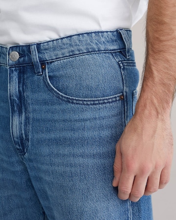 WE Fashion Loosefit Farkut värissä sininen