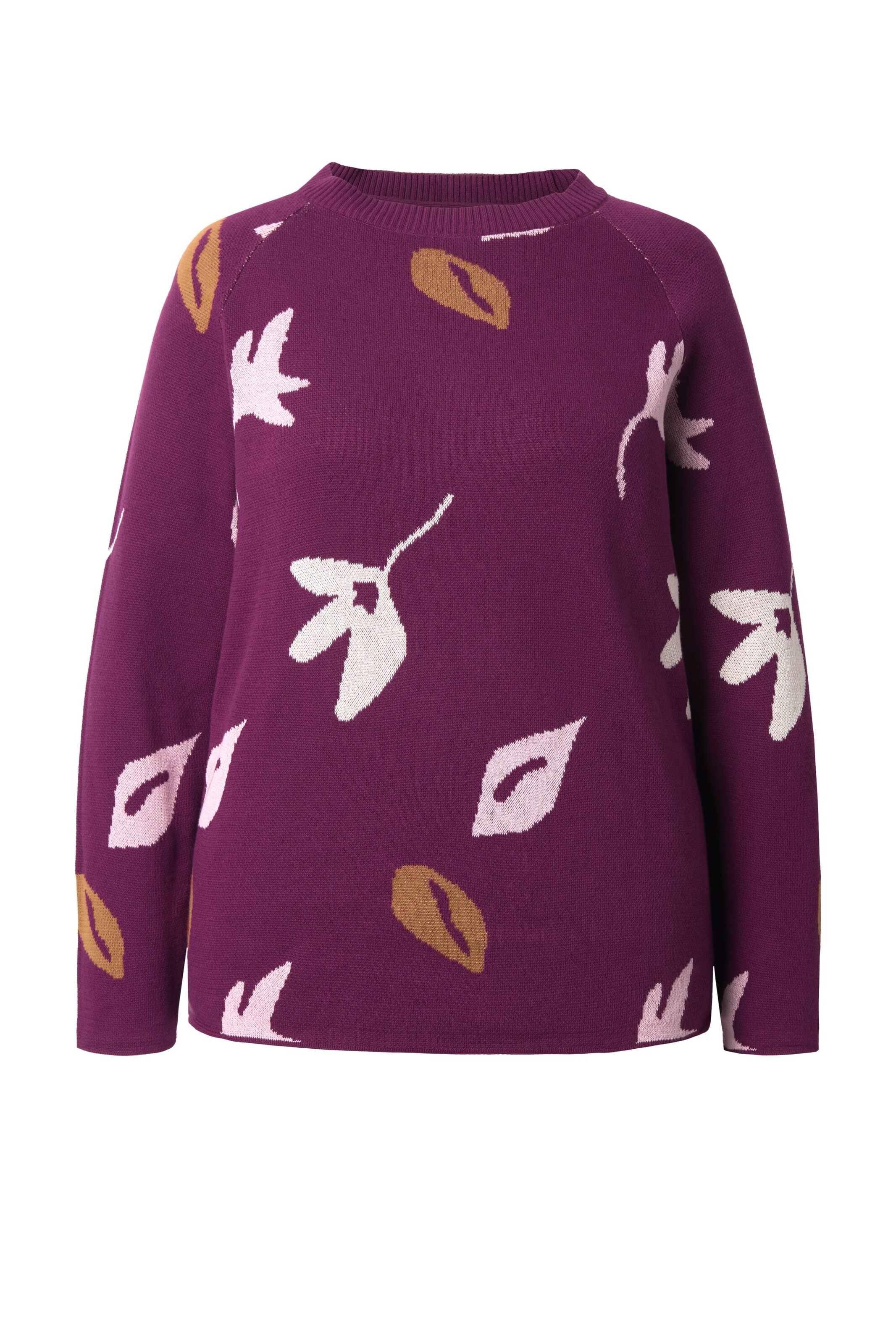 Ulla Popken Pullover in Lila: Vorderseite