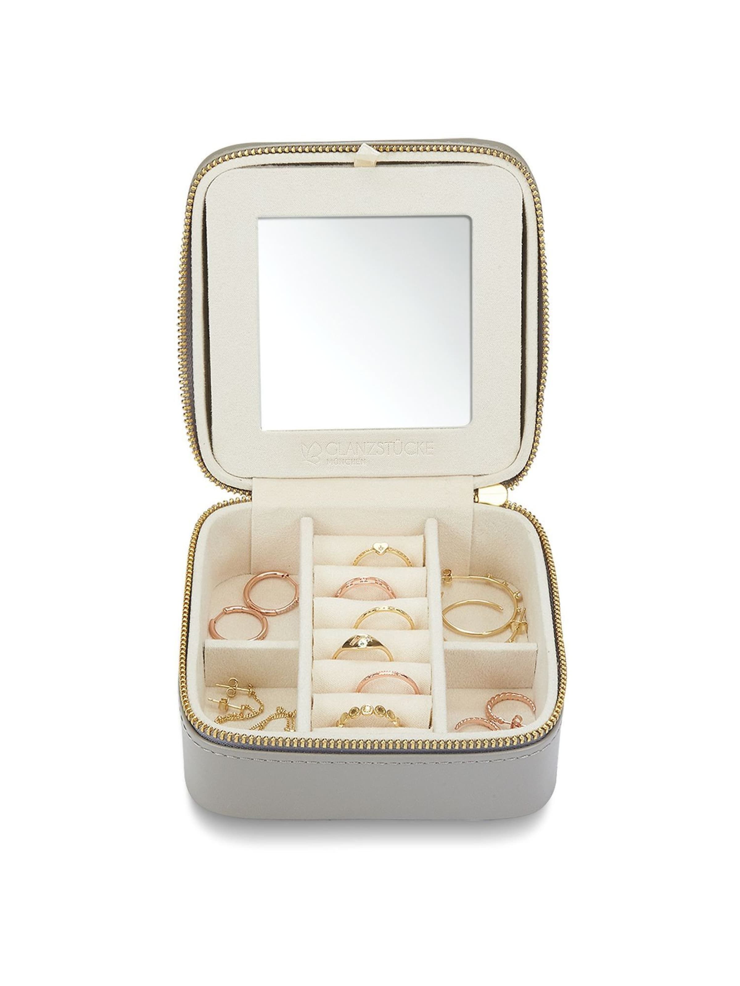 Portagioie di Glanzstücke München in grigio