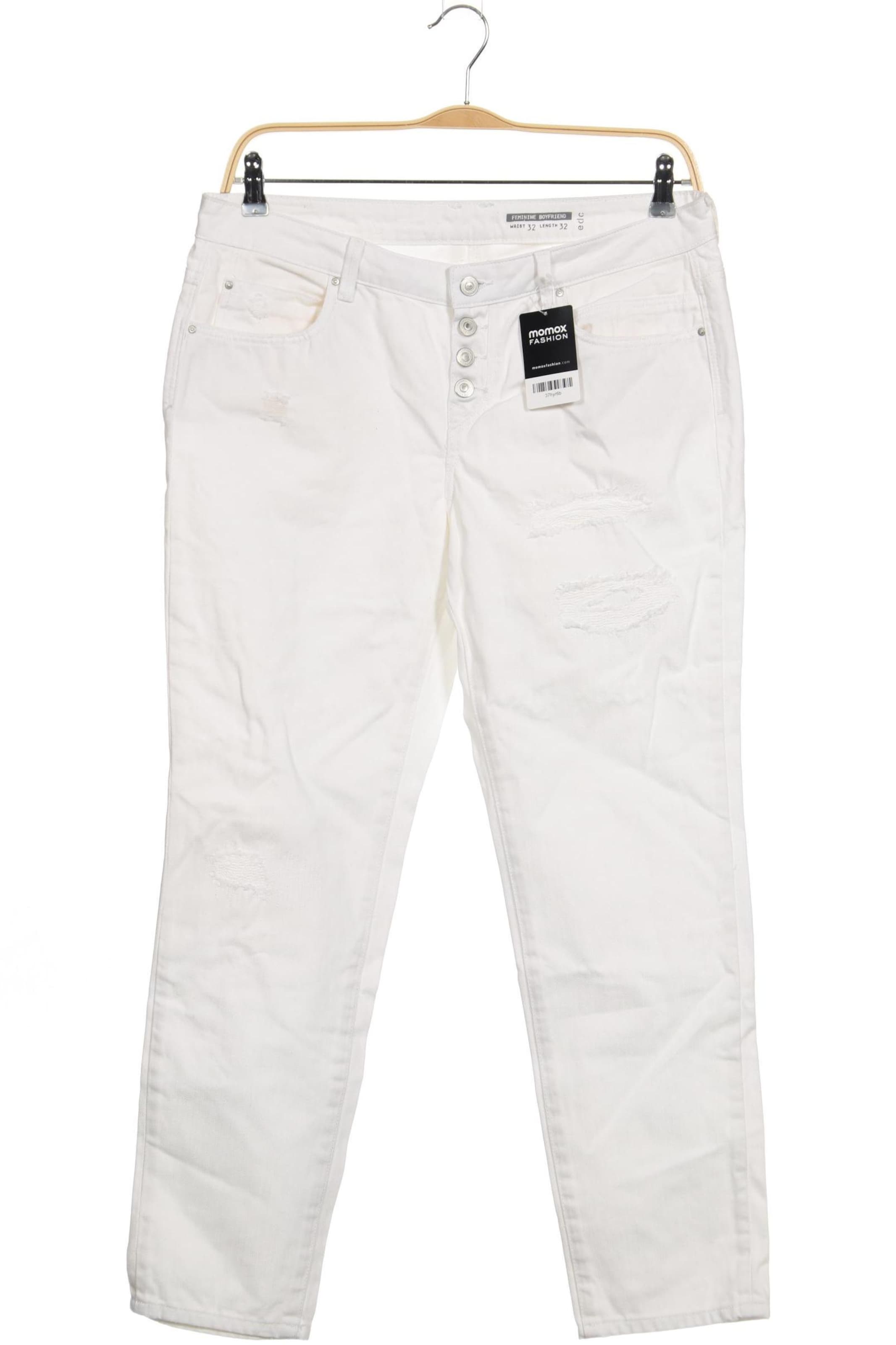 EDC BY ESPRIT Jeans 32 in Weiß: Vorderseite