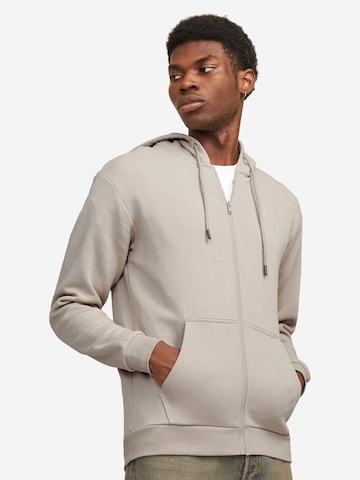 JACK & JONES Sweatjacke 'Bradley'‌‌‌‌‌‌‌‌ in Beige