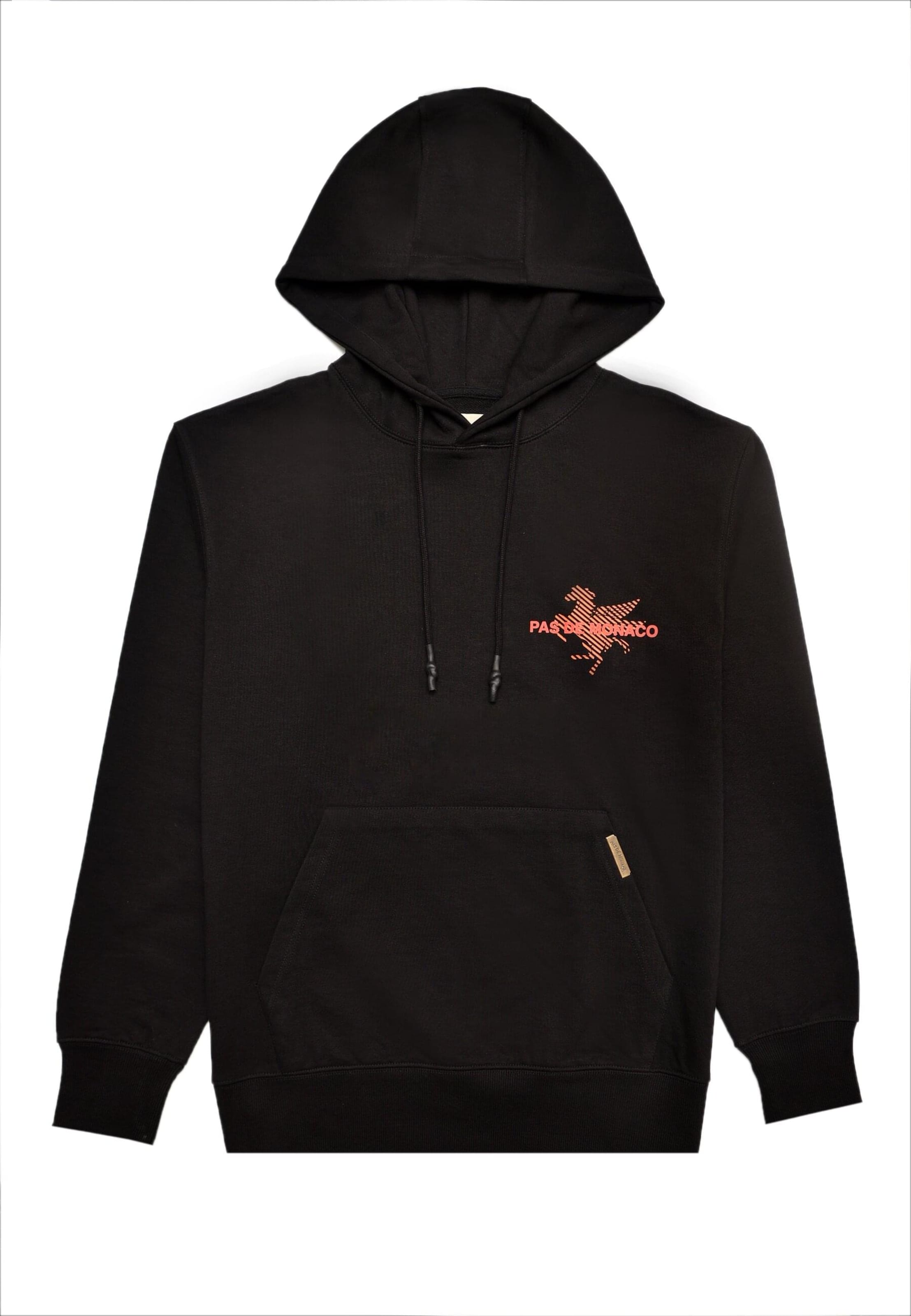 Felpa 'La Pegaus' di Pas De Monaco in nero: frontale