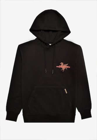 Pas De Monaco Sweatshirt 'La Pegaus' in Black: front