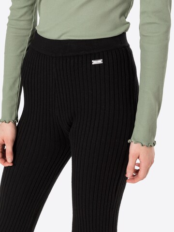 Worst Behavior Flared Broek 'Remi' in Zwart