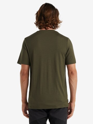 T-Shirt fonctionnel 'Tech Lite II' ICEBREAKER en vert