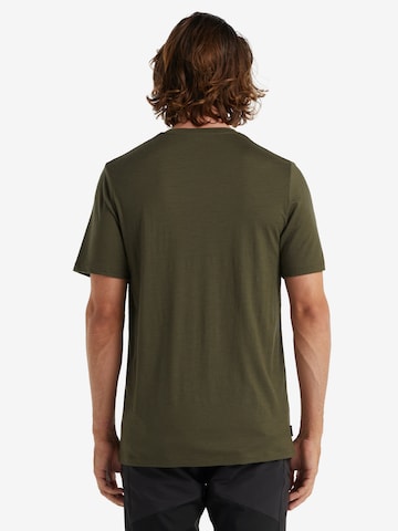 T-Shirt fonctionnel 'Tech Lite II' ICEBREAKER en vert