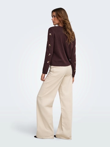 ONLY Pullover 'ONLSHINE' i rød