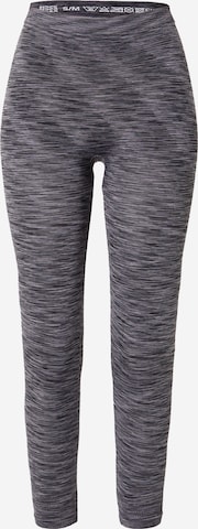 ENDURANCE Skinny Sportbroek 'Crina' in Grijs: voorkant