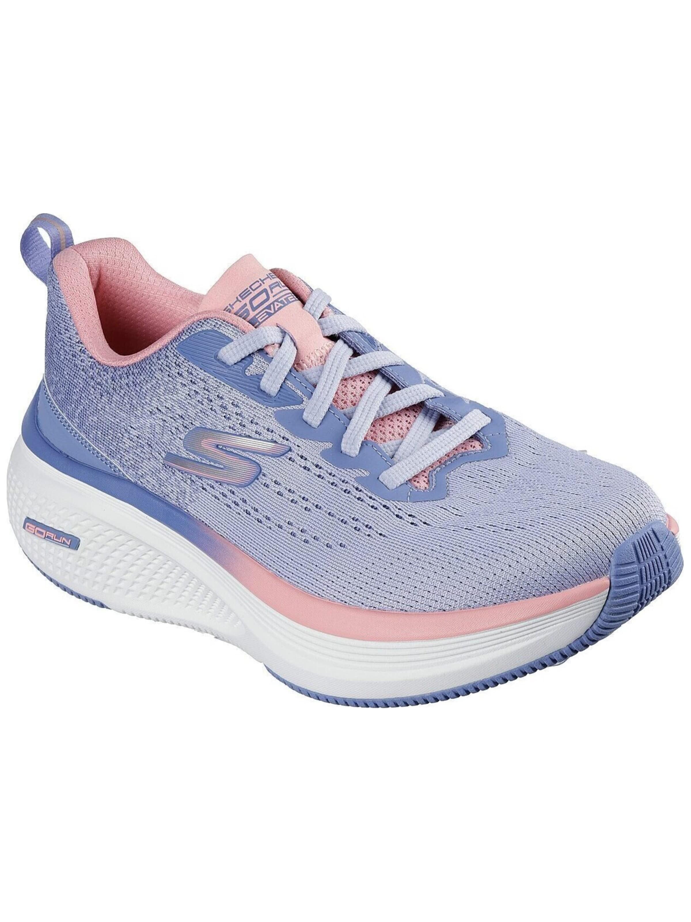 Baskets basses SKECHERS en bleu : devant