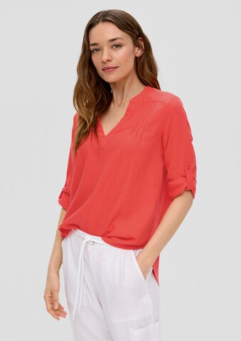 Camicia da donna di s.Oliver in arancione: frontale