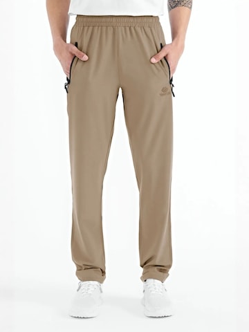 Tommy Life Regular Sportbroek in Beige