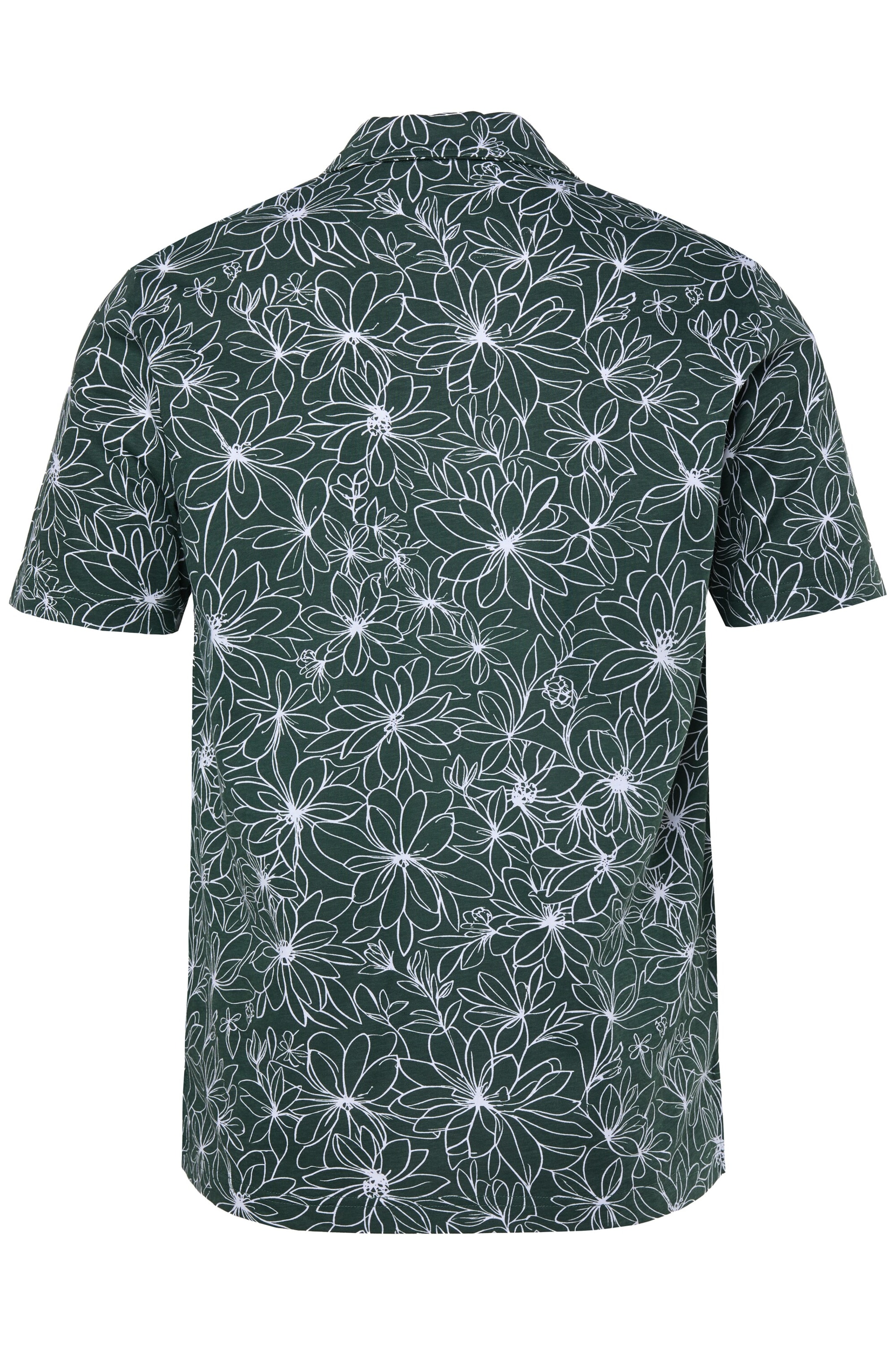 Men Plus Shirt in Grün